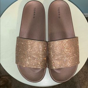 TORRID ROSE GOLD SLIDE